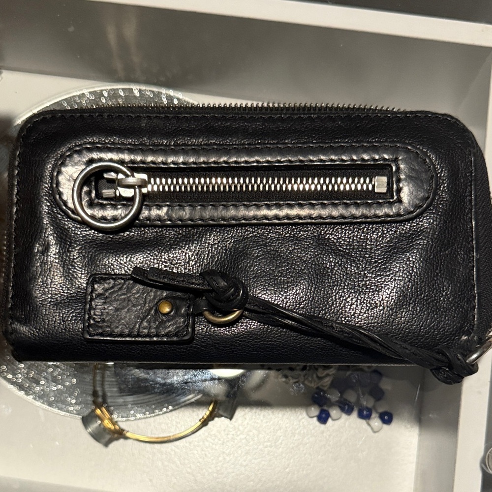 Chloe Black Leather Wallet